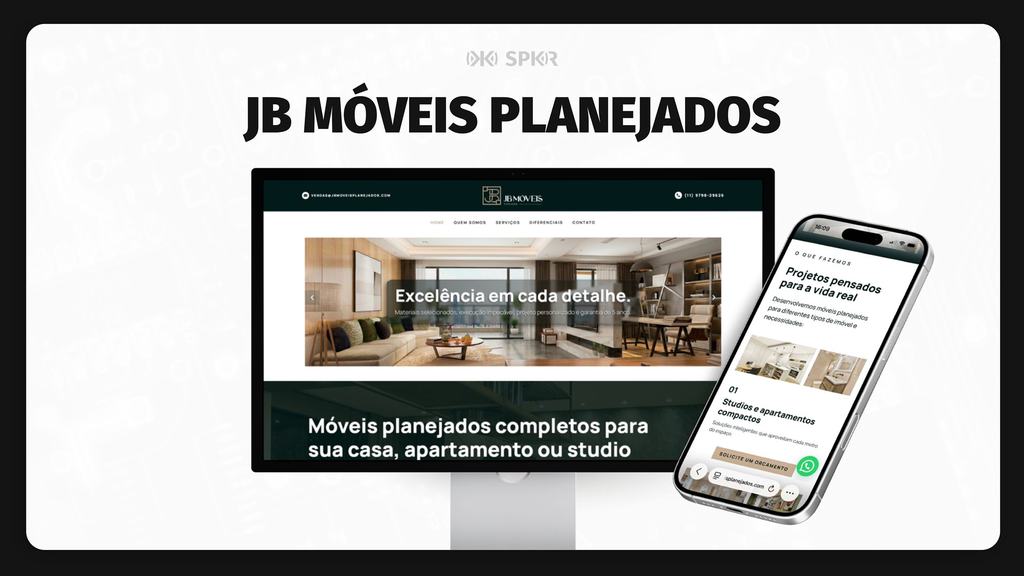 Site JB Móveis Planejados